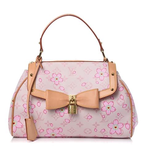 monogram cherry blossom louis vuitton messagero|cherry blossom louis vuitton purse.